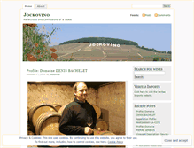 Tablet Screenshot of jockovino.com